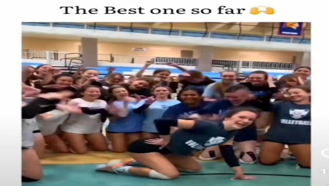 Watch: Girl gang grooves to 'Kala Chashma' while playing volleyball