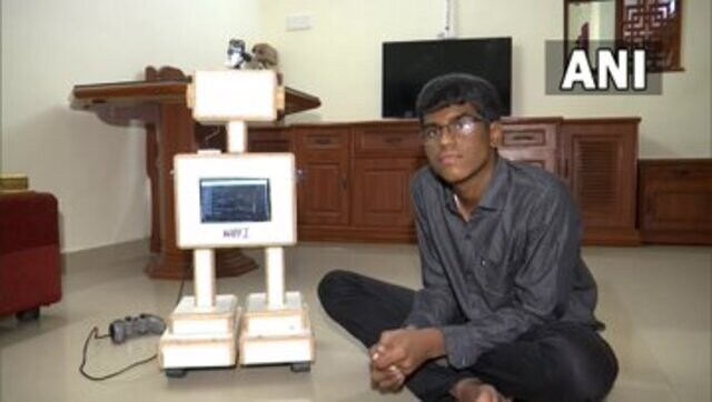 This robot will not answer your queries if scolded This robot will not answer your queries if scolded