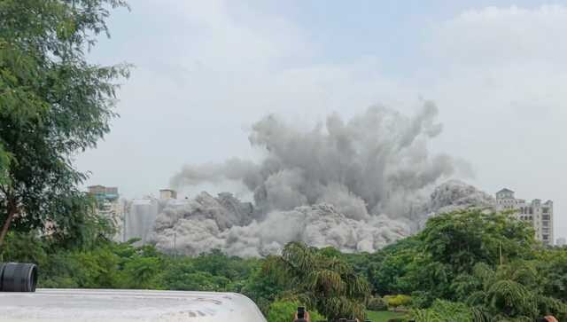 Noida twin towers demolition: Air quality not significantly affected in nearby areas