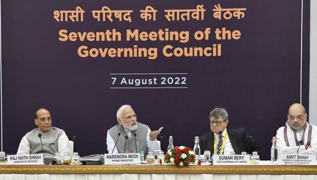 At crucial NITI Aayog meeting, PM Modi asks states to focus on promoting 3Ts, focus on modernising farm sector