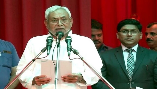 Eighth wonder: Nitish Kumar takes charge of new Bihar government Eighth wonder: Nitish Kumar takes charge of new Bihar government