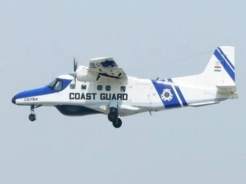 Indian Coast Guard Dornier aircraft forced Pakistan Navy warship to return to its waters