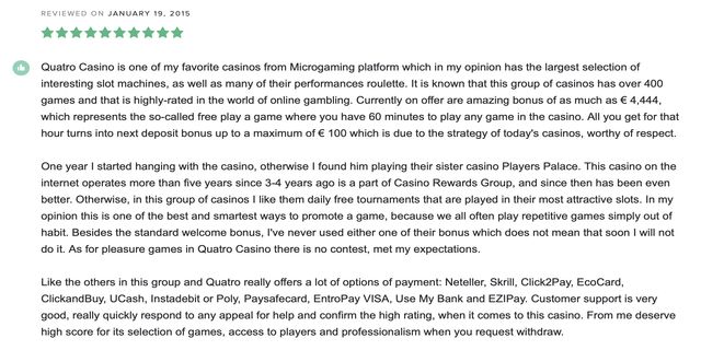 Quatro Casino Canada Review Is Quatro Casino CA Legit Pros Cons  More