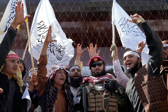 WATCH: Taliban mark anniversary of US troop exit from Afghanistan with chants, military parade WATCH: Taliban mark anniversary of US troop exit from Afghanistan with chants, military parade