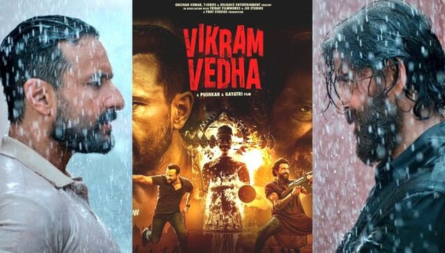 Here's why Hrithik Roshan and Saif Ali Khan starrer Vikram Vedha trailer is trending on YouTube 这就是为什么Hrithik Roshan和Saif Ali Khan主演Vikram Vedha的预告片在YouTube上流行