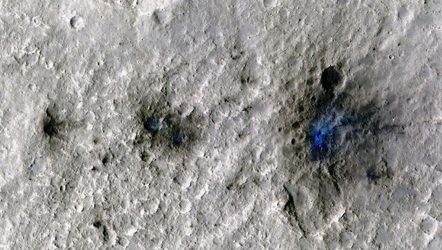 NASA's Mars lander records four incoming space rocks striking it