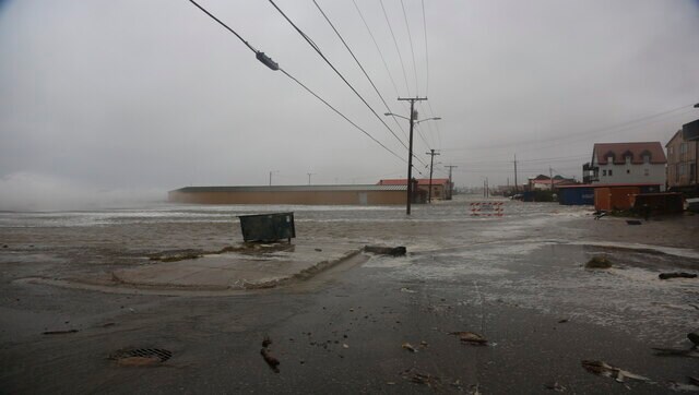 Powerful storm sweeps western Alaska coastal communities, power knocked out, residents flee for higher ground
