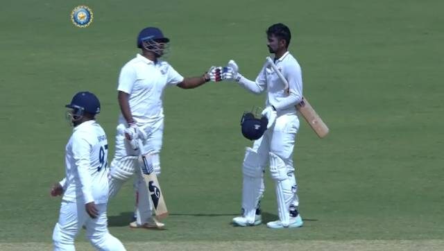 Duleep Trophy final: Baba Indrajith century gives South Zone 48-run lead over West Zone on Day 2 Duleep Trophy final: Baba Indrajith century gives South Zone 48-run lead over West Zone on Day 2