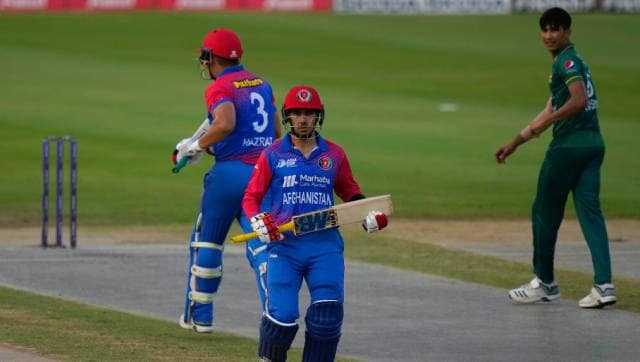 Batting first, Hazratulla Zazai and Rahmanullah Gurbaz provided a quickfire start to Afghanistan by adding 36 runs inside the first four overs