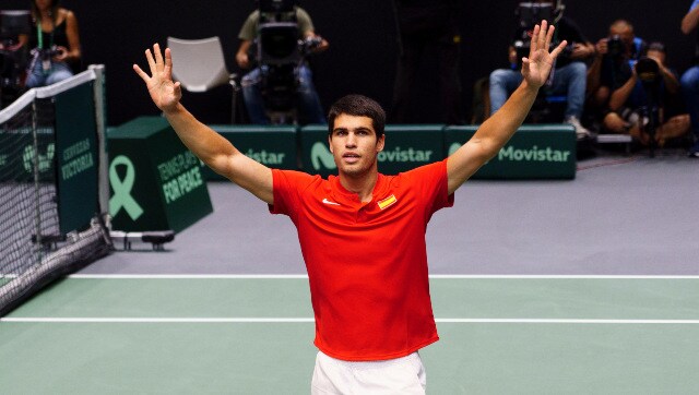 Davis Cup: Carlos Alcaraz sends Spain into quarters after beating South Korea's Kwon Soon-woo