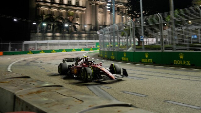 Formula 1: Carlos Sainz, Charles Leclerc complete Ferrari one-two in Friday's 2nd practice for Singapore GP