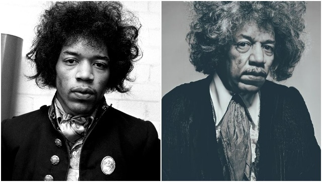 Celebs who died young AI generated - Jimi Hendrix