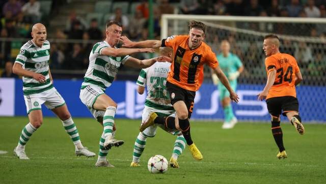 Champions League: Frustrated Celtic settle for draw against Shakhtar