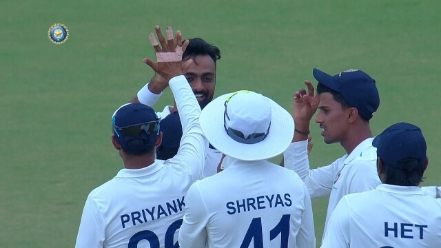Duleep Trophy: West Zone have one hand on title as South Zone have a 375-run mountain to climb on last day Duleep Trophy: West Zone have one hand on title as South Zone have a 375-run mountain to climb on last day