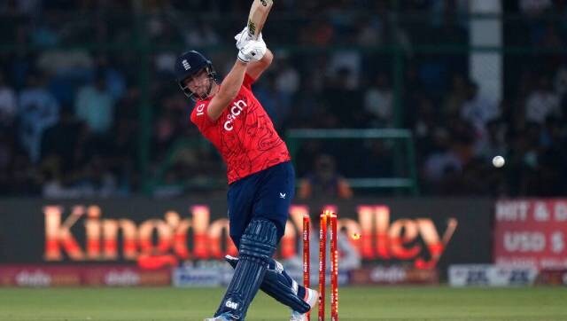 England were 14-3 by the third over as Phil Salt, Alex Hales, and Will Jacks (in photo) failed to touch the double-digit figure. AP England were 14-3 by the third over as Phil Salt, Alex Hales, and Will Jacks (in photo) failed to touch the double-digit figure. AP