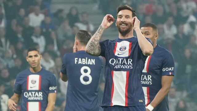 Ligue 1: Lionel Messi's early strike helps PSG pip Lyon, regain top spot; Nice lose to Angers Ligue 1: Lionel Messi's early strike helps PSG pip Lyon, regain top spot; Nice lose to Angers