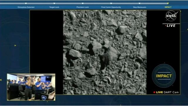BAM! NASA spacecraft Dart rams asteroid Dimorphos in defence test