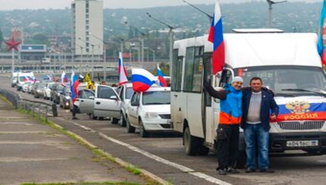 Russia-Ukraine war: New strikes on Ukrainian cities amid Kremlin-staged votes