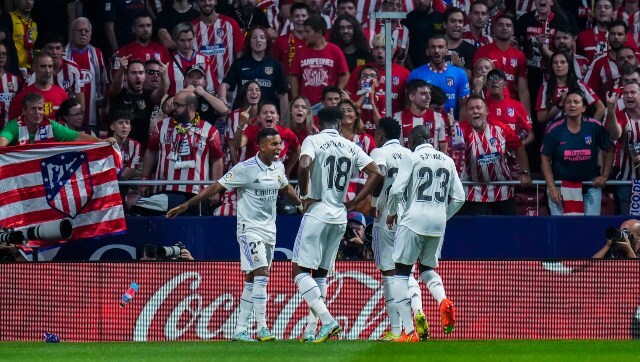 Atletico Madrid denounce racist chants aimed at Real Madrid's Vinicius Jr
