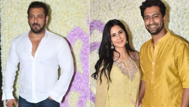 Ganesh Chaturthi Puja: Salman Khan, Vicky Kaushal, Katrina Kaif arrive at Arpita Khan’s house Ganesh Chaturthi Puja: Salman Khan, Vicky Kaushal, Katrina Kaif arrive at Arpita Khan’s house