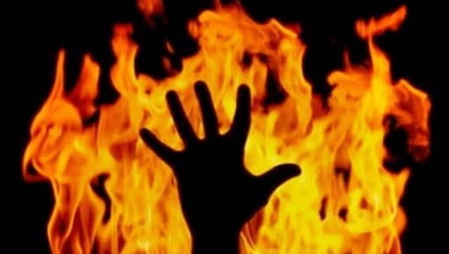 Madhya Pradesh: Man immolates himself over land dispute in police presence
