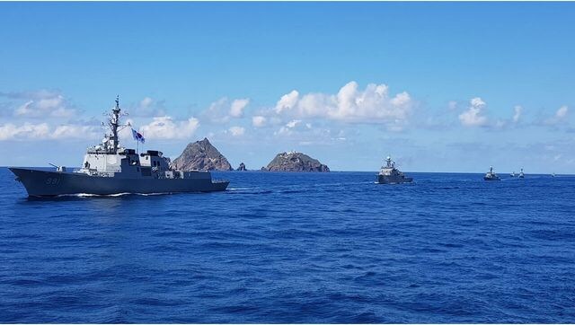 US, South Korea begin first combined naval exercise after North's ballistic missile launch