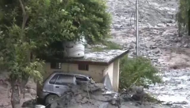 Himachal Pradesh: Cloudburst hits Dharamshala ,triggers flash flood Himachal Pradesh: Cloudburst hits Dharamshala ,triggers flash flood