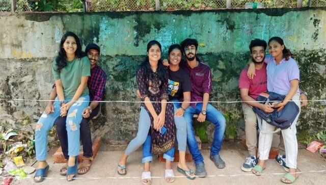Kerala: Students protest by sitting on each other's lap at bus stand with separate seating for boys, girls