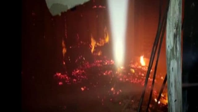 Andhra Pradesh: Massive fire breaks out at Tirupati’s hospital building, two children killed