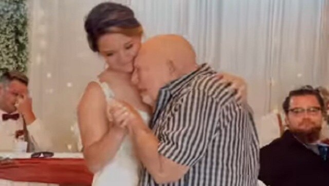 Watch: Grandfather bursts into tears while dancing with granddaughter at her wedding