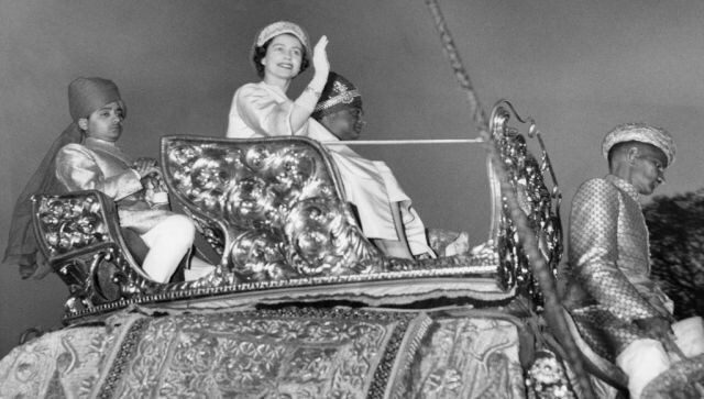 From India with Love: When Queen rode an elephant in Varanasi, showed Modi a gift from Mahatma Gandhi