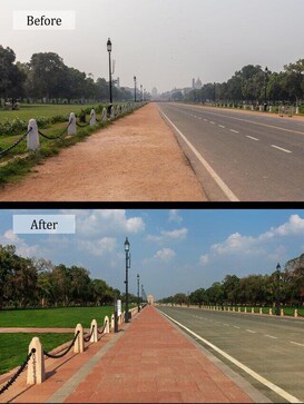 Before and After: Take a look at the newly-inaugurated Kartavya Path