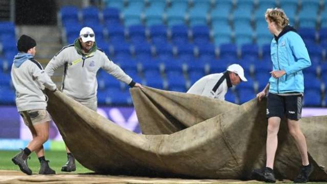 A match that faced incessant rain throughout the match could only see 12 over match before the final spell of rain took the win away from South Africa. The match resumption was also marred with rain as the match was halted twice while Protea batters batted. ICC A match that faced incessant rain throughout the match could only see 12 over match before the final spell of rain took the win away from South Africa. The match resumption was also marred with rain as the match was halted twice while Protea batters batted. ICC