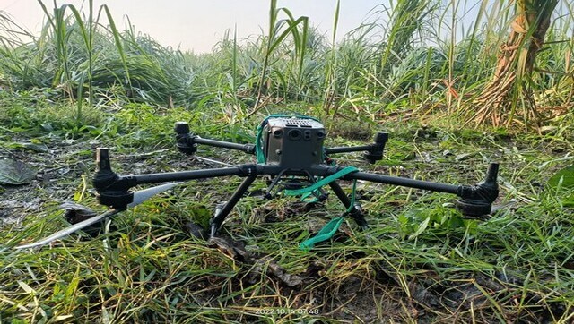 BSF shoots down Pakistani drone along Punjab border BSF shoots down Pakistani drone along Punjab border