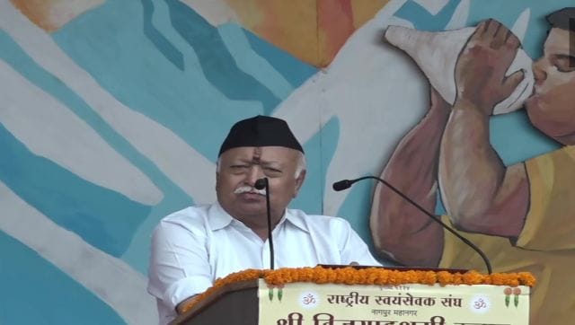 'Jobs only account for 10-30 per cent in any society': RSS chief stresses on starting own businesses