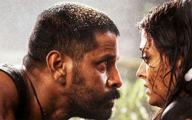 In the far more convincing Tamil version, Vikram is unhinged and uninhibited in this demonic character. In the Hindi version, he plays Ram. Here, he plays Raavan even better. He lets his eyes do the talking. There’s no need for dialogues after a while. In the far more convincing Tamil version, Vikram is unhinged and uninhibited in this demonic character. In the Hindi version, he plays Ram. Here, he plays Raavan even better. He lets his eyes do the talking. There’s no need for dialogues after a while.