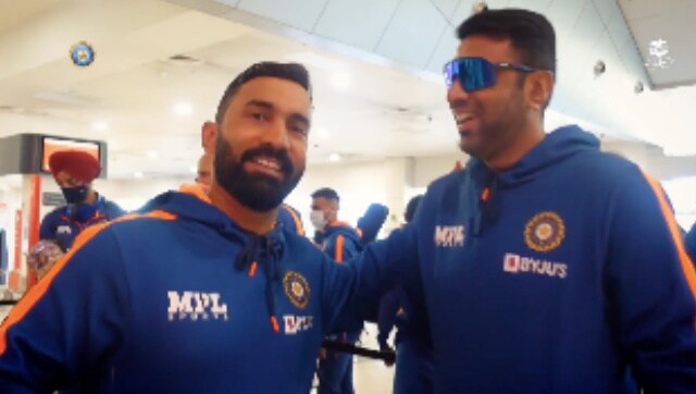 T20 World Cup: ‘Thank you for saving me’, Dinesh Karthik tells Ravichandran Ashwin; watch video T20 World Cup: ‘Thank you for saving me’, Dinesh Karthik tells Ravichandran Ashwin; watch video