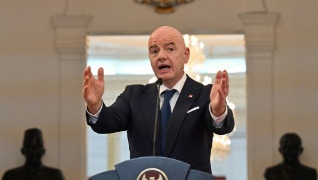 Fury at FIFA president Gianni Infantino's kickabout in Indonesia after stadium tragedy Fury at FIFA president Gianni Infantino's kickabout in Indonesia after stadium tragedy
