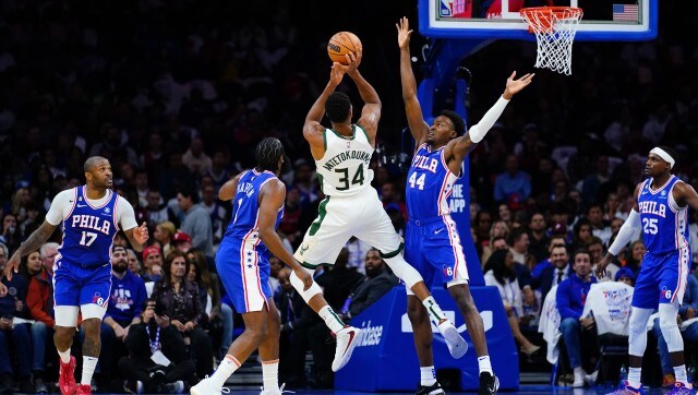 NBA: Giannis Antetokounmpo scores 21, Wesley Matthews' three pointer sends Bucks past 76ers NBA: Giannis Antetokounmpo scores 21, Wesley Matthews' three pointer sends Bucks past 76ers