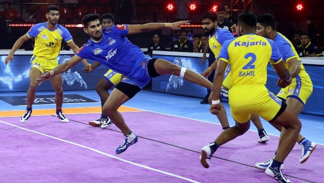Pro Kabaddi League 2022: Haryana Steelers beat Tamil Thalaivas, Telugu Titans pick season's first win Pro Kabaddi League 2022: Haryana Steelers beat Tamil Thalaivas, Telugu Titans pick season's first win