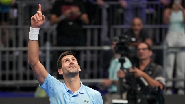 'Quite emotional' Novak Djokovic into fourth final of season in Tel Aviv