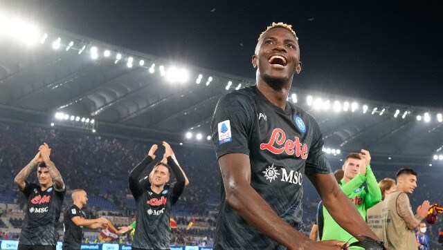 Serie A: Osimhen's strike helps Napoli stay on top with 1-0 win over AS Roma; Lazio hand Atalanta 2-0 loss Serie A: Osimhen's strike helps Napoli stay on top with 1-0 win over AS Roma; Lazio hand Atalanta 2-0 loss