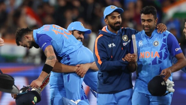 India rode on a phenomenal display of batting from Virat Kohli to get off the mark in T20 World Cup as they defeated Pakistan by 4 wickets in a thriller at MCG. India needed 1 to win from the final ball when Ashwin hit a boundary and sealed the win for India. AP India rode on a phenomenal display of batting from Virat Kohli to get off the mark in T20 World Cup as they defeated Pakistan by 4 wickets in a thriller at MCG. India needed 1 to win from the final ball when Ashwin hit a boundary and sealed the win for India. AP