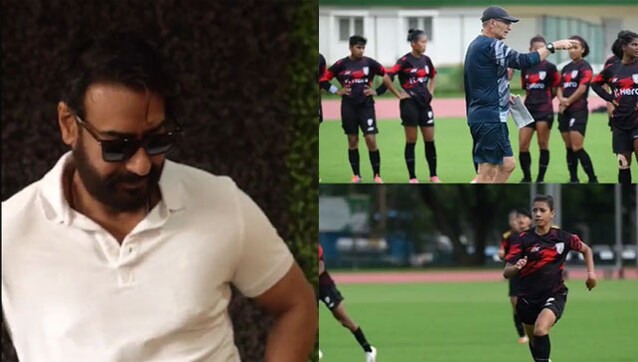 Kick Off The Dream Campaign: Ajay Devgn extends support to Indian Female Footballers playing Under 17 Women’s World Cup Kick Off The Dream Campaign: Ajay Devgn extends support to Indian Female Footballers playing Under 17 Women’s World Cup