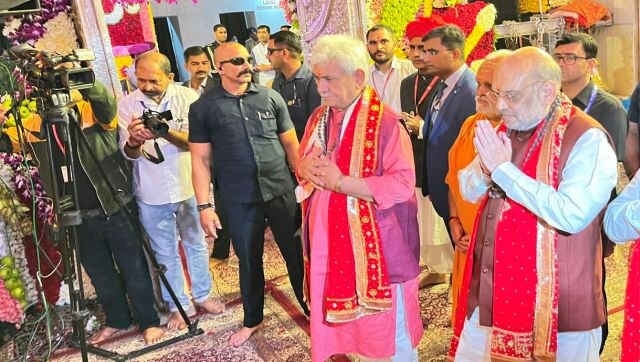 Temple run and rallies: Day 1 of Amit Shah's visit to Jammu and Kashmir Temple run and rallies: Day 1 of Amit Shah's visit to Jammu and Kashmir