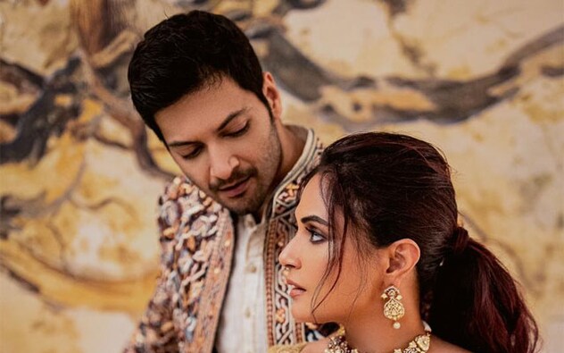 Ali complemented his bride with a regal sherwani by Abu Jani and Sandeep Khosla. Ali complemented his bride with a regal sherwani by Abu Jani and Sandeep Khosla.