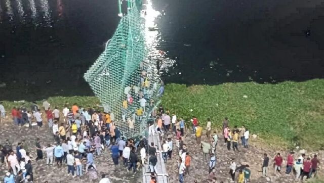 Morbi bridge collapse: Check dam on Machchhu river 'cut open' to drain out water