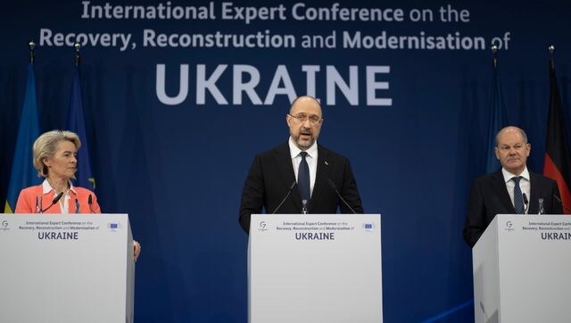 Germany and European Union launch work on 'new Marshall Plan' for rebuilding of Ukraine