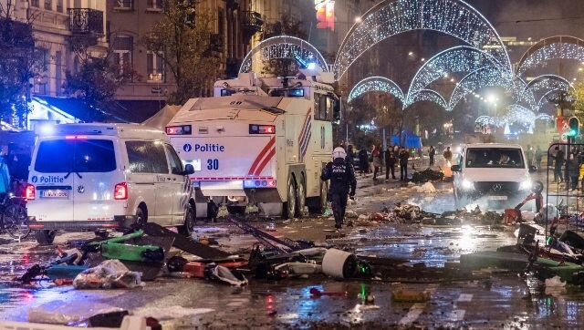 Riots erupt in Brussels after Morocco stun Belgium at FIFA World Cup Riots erupt in Brussels after Morocco stun Belgium at FIFA World Cup