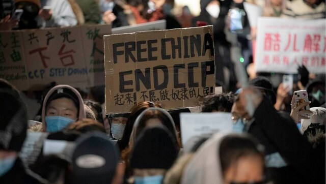 WATCH: Chinese citizens protest against Zero Covid policy, clash with police in Guangzhou WATCH: Chinese citizens protest against Zero Covid policy, clash with police in Guangzhou